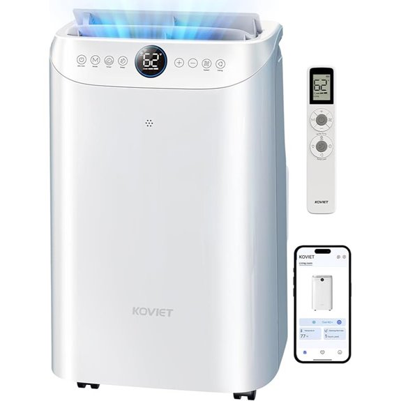 12000 BTU Wi-Fi Smart Portable Air Conditioner