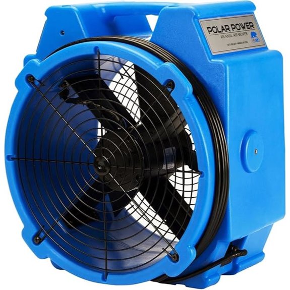 B-Air 1/4 HP Axial Blower Fan for Drying