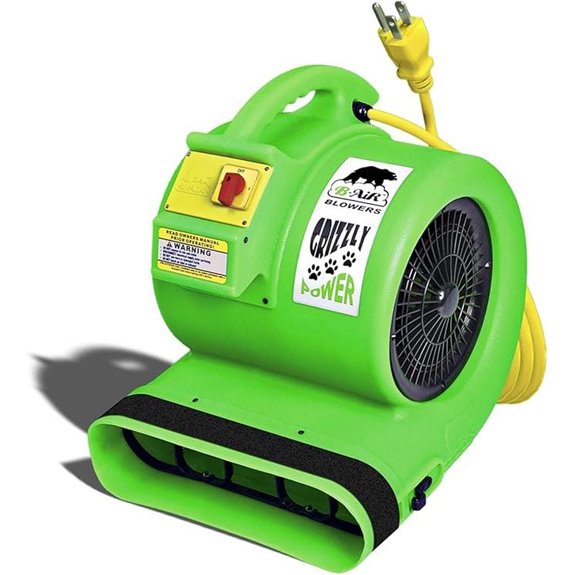B-Air Grizzly Gp-1 1 HP Carpet Dryer Fan