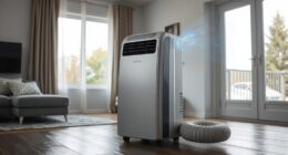 powerful dual hose portable ac