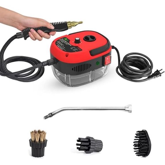2500W Handheld Steam Cleaner with Brush Heads