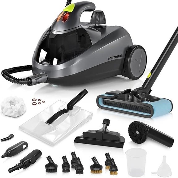 Heavy-Duty Handheld Steam Cleaner with Accessories