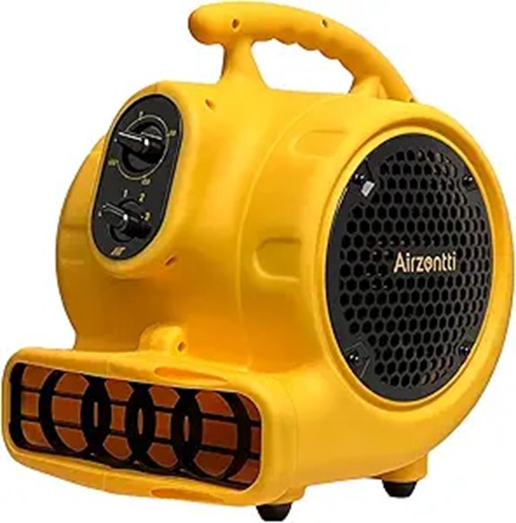 Heavy Duty Air Mover Fan with 3 Speeds