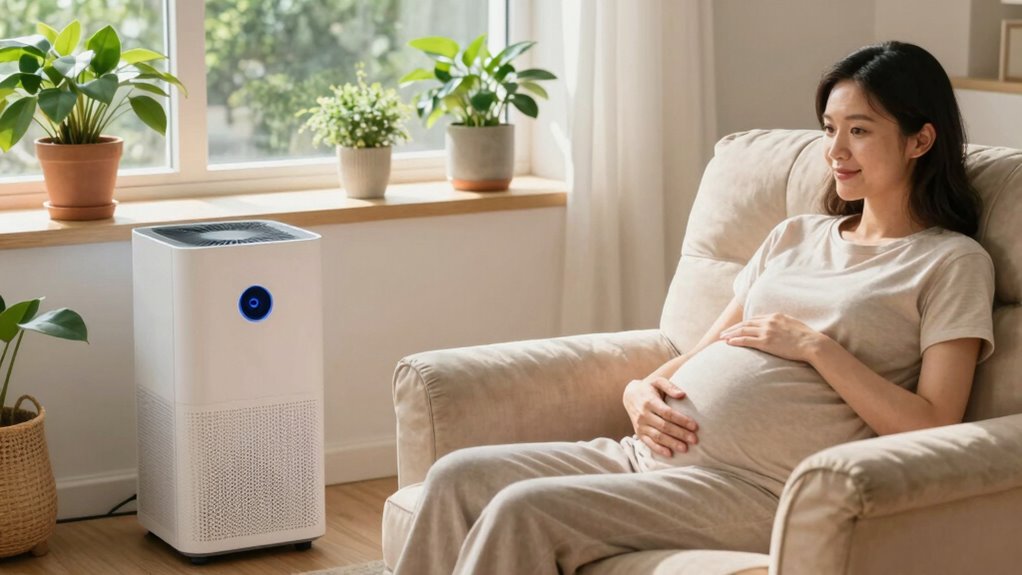pregnancy indoor air precautions