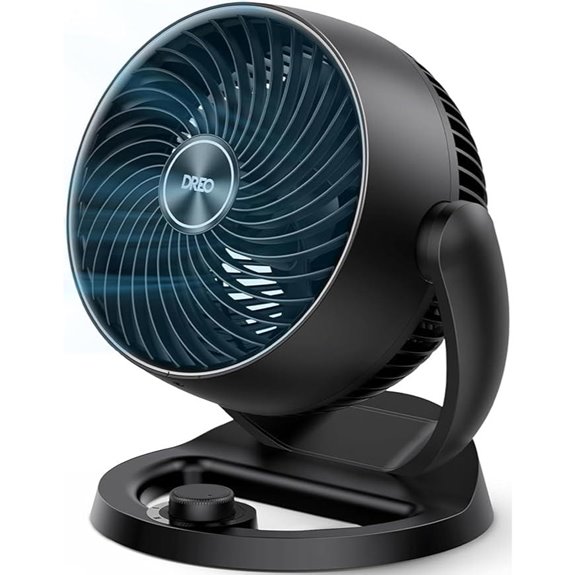 Dreo 12-Inch Quiet Desktop Fan with 3 Speeds