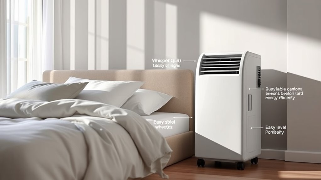 quiet efficient room cooling