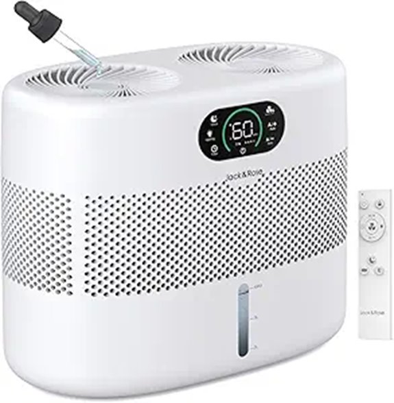 Reusable Wick Humidifier for Large Rooms Quiet & Healthy