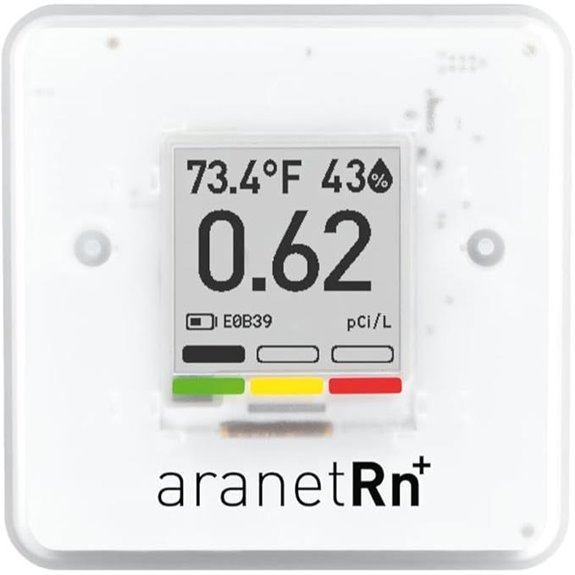 SAF Aranet Radon Detector with 7-Year Battery