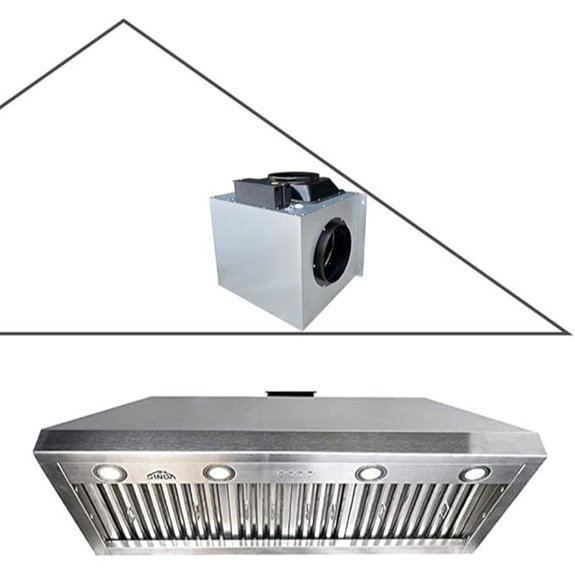 SINDA 42 Range Hood Insert with Blower