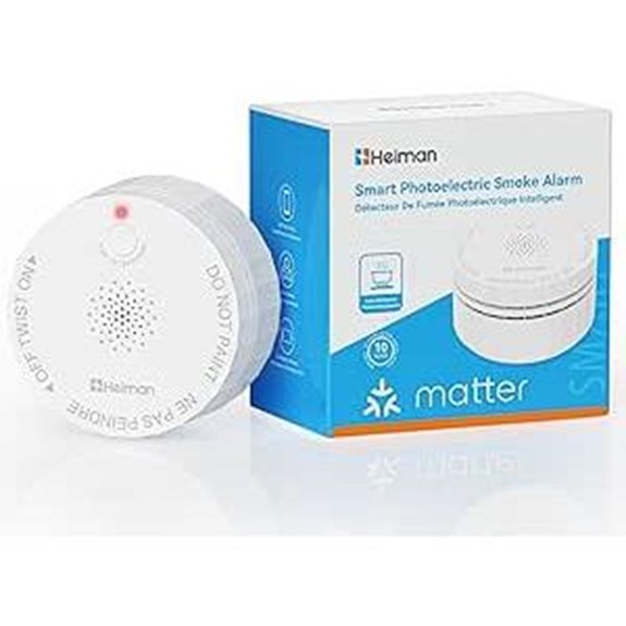 Heiman Matter Smoke Detector with Real-Time Alerts