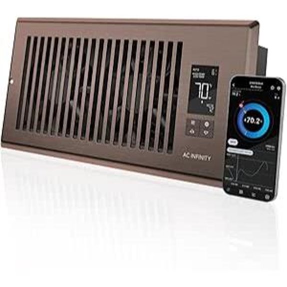 AC Infinity AIRTAP T4 Register Booster Fan