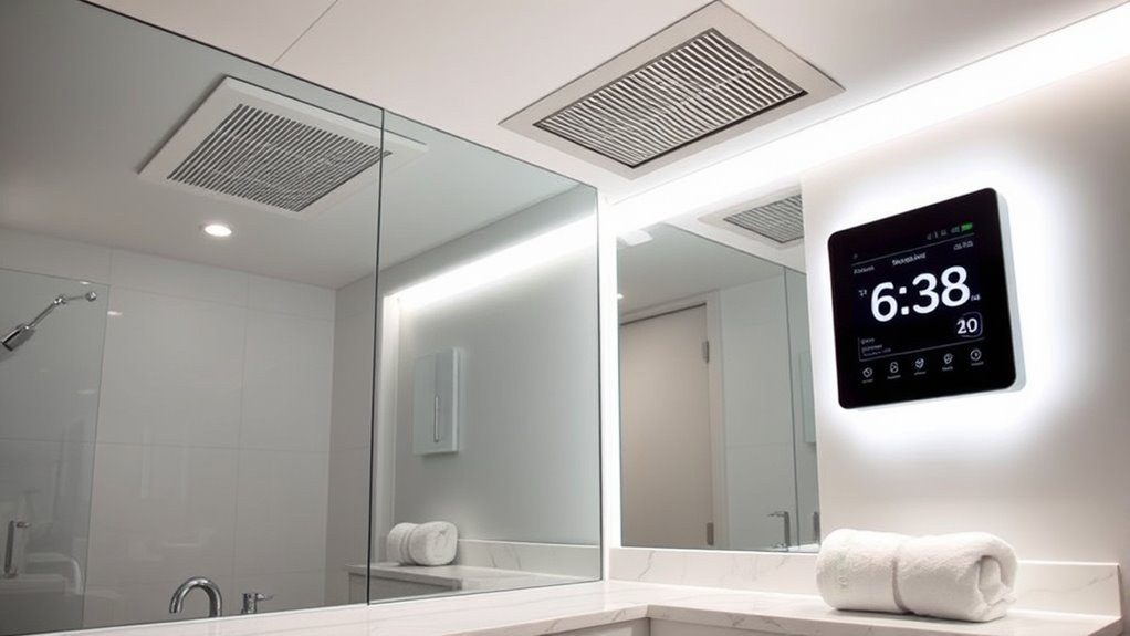 run fan for moisture removal