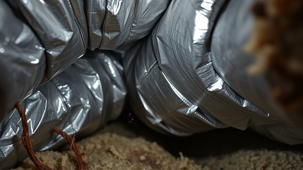 sealing attic duct leaks