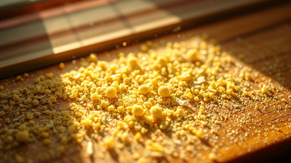 seasonal pollen increases indoor dust