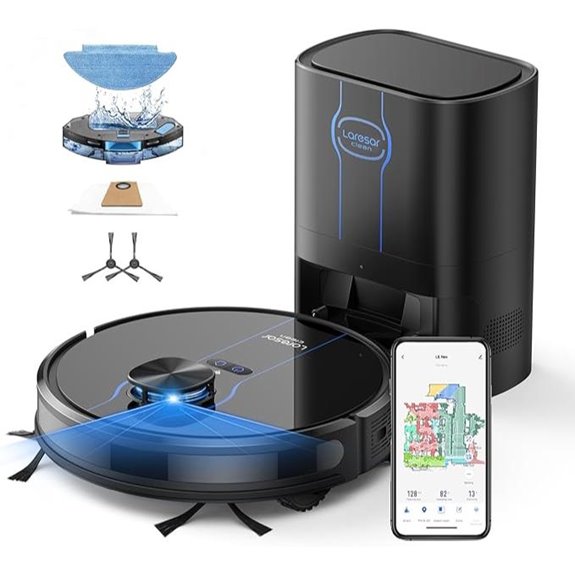Self-Emptying Robot Vacuum & Mop with Smart Mapping