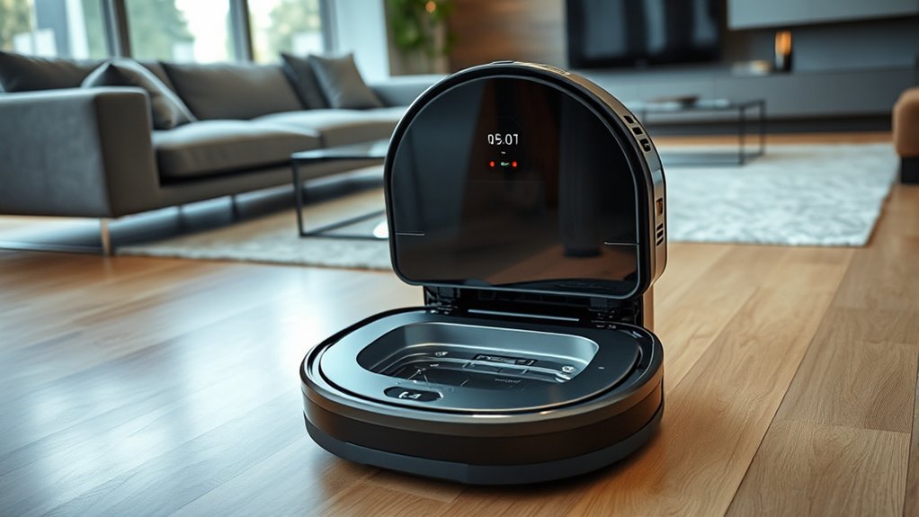 self emptying vacuum considerations