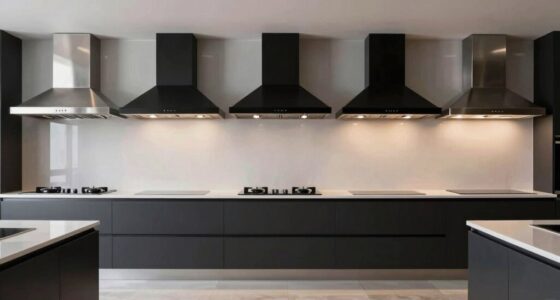 silent external vent hoods