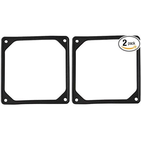 120mm Fan Vibration Noise-Reducing Silicone Gasket (Set of 2)