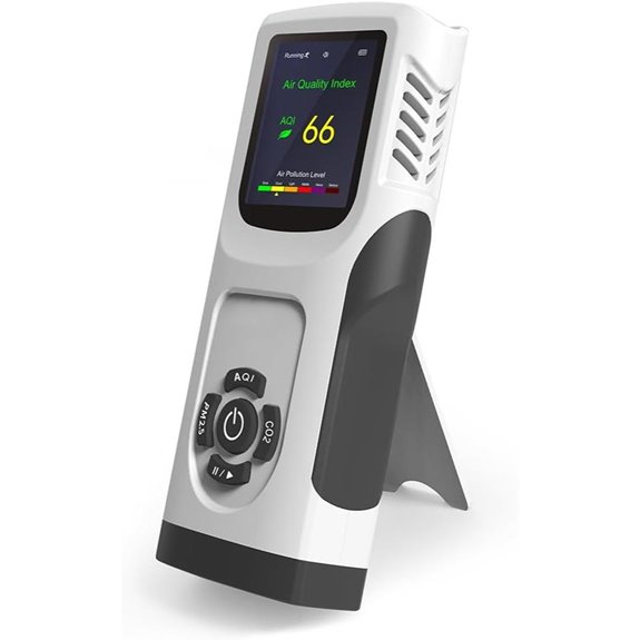 6-in-1 Indoor Air Quality Monitor with Screen