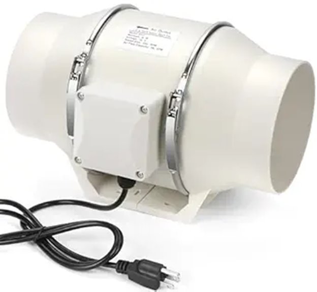 4-Inch Inline Ventilation Fan for Ducting