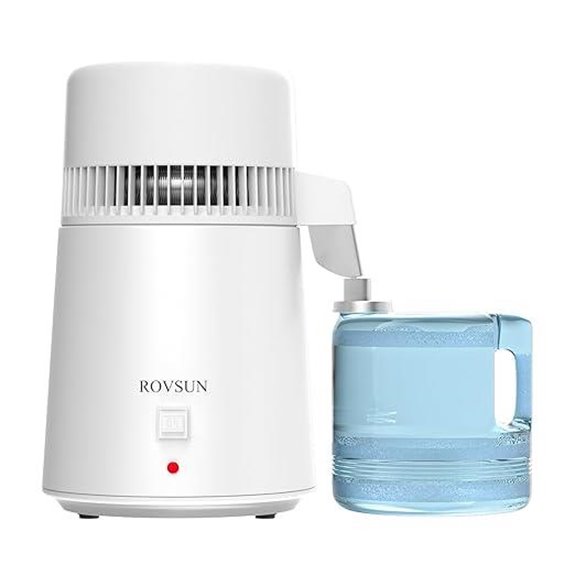 ROVSUN 1.1 Gallon Water Distiller with Stainless Steel