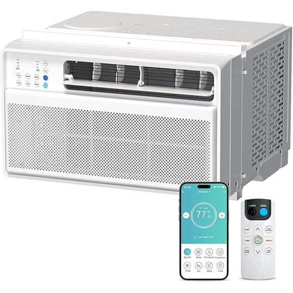 12000BTU Smart Inverter Window AC with App & Remote
