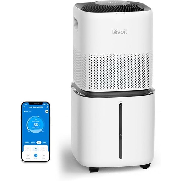 LEVOIT 6000S Smart Evaporative Humidifier 72-Hour