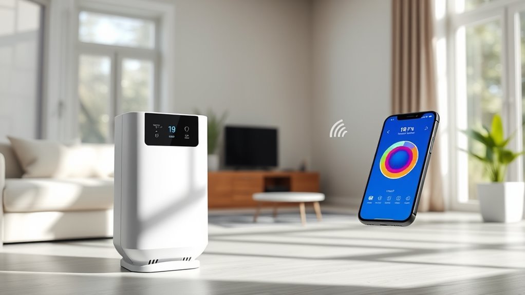 smart air purifier features