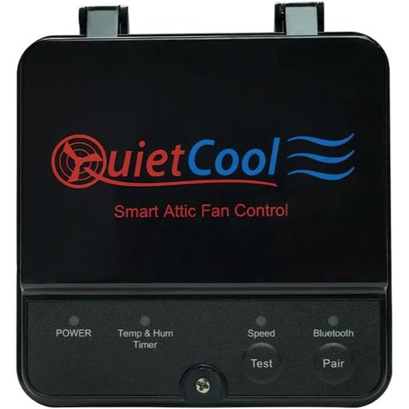 Smart Attic Fan Control with App and Safety Features