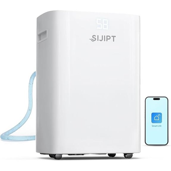 Smart Dehumidifier for Basement with App Control