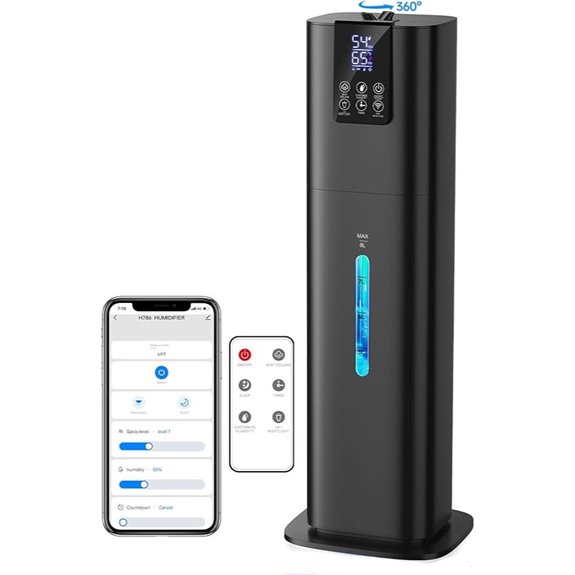 8L Smart Humidifier with Remote Control