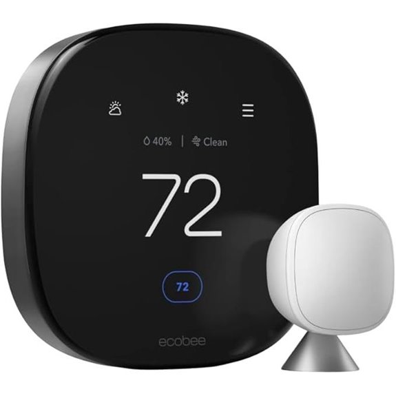 ecobee Smart Thermostat with Sensors and Air Quality