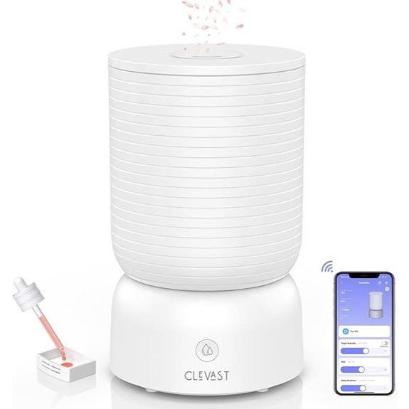 CLEVAST 3L Smart Ultrasonic Humidifier with Diffuser