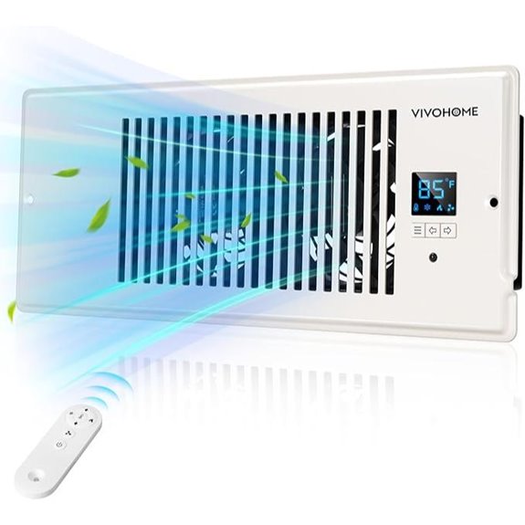 VIVOHOME 4x12 Smart Vent Booster Fan