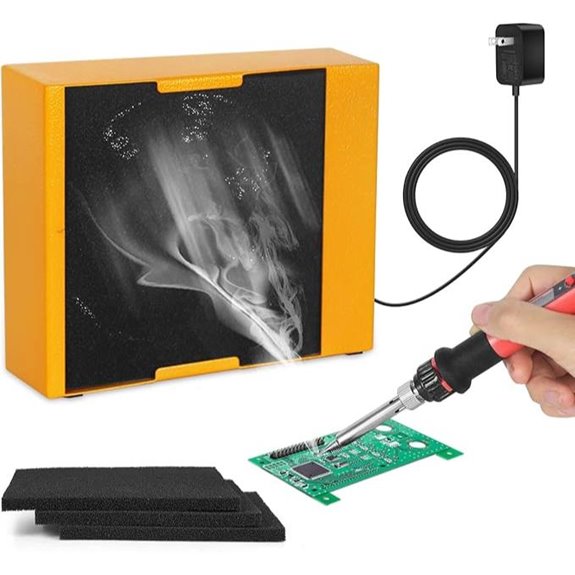 Solder Fume Extractor Smoke Absorber for DIY Projects