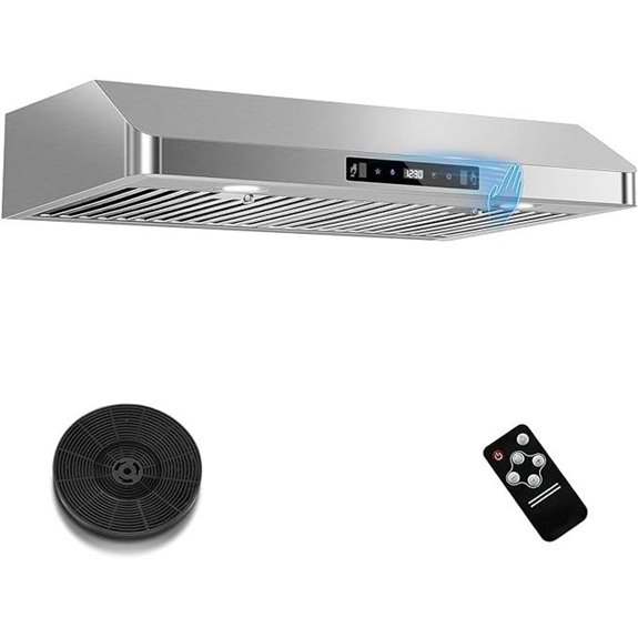 SNDOAS 30 Under Cabinet Range Hood Stainless Steel