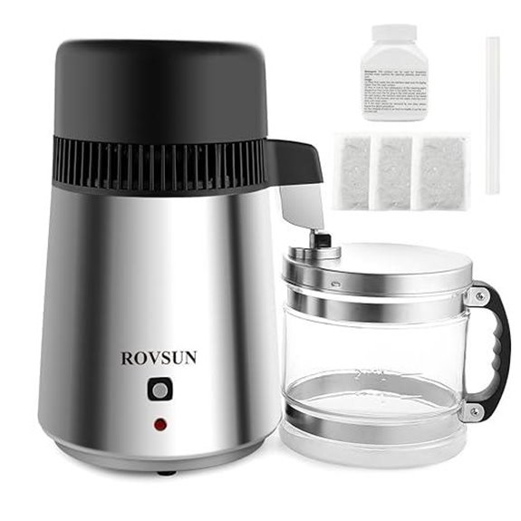 ROVSUN 1.1 Gallon Stainless Steel Water Distiller