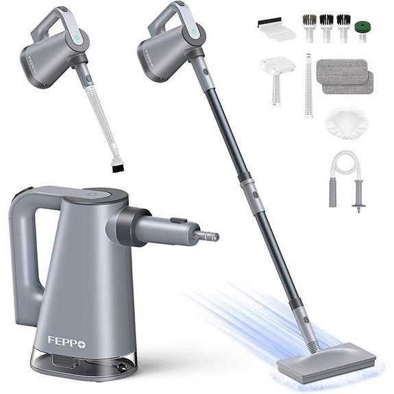 FEPPO Steam Mop & Handheld Cleaner for Home