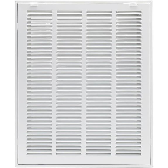 Steel Return Air Filter Grille with Removable Face