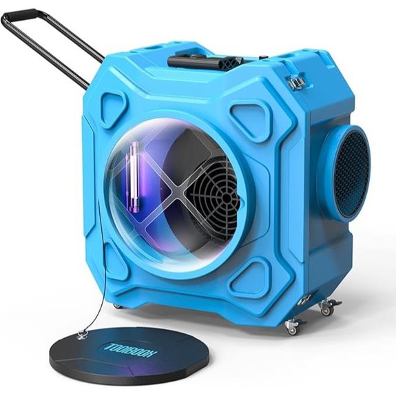 HEPA Air Scrubber with 3-Stage Filtration