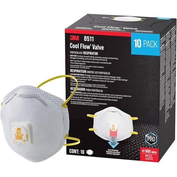 3M N95 Respirator 8511 10 Pack