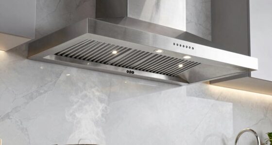 top baffle filter range hoods