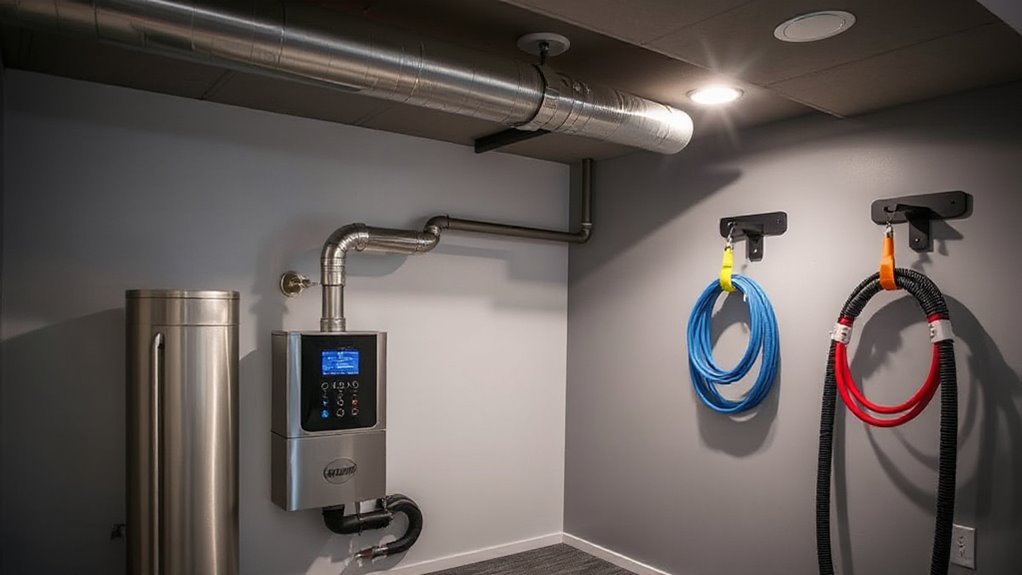 top central vacuum system picks