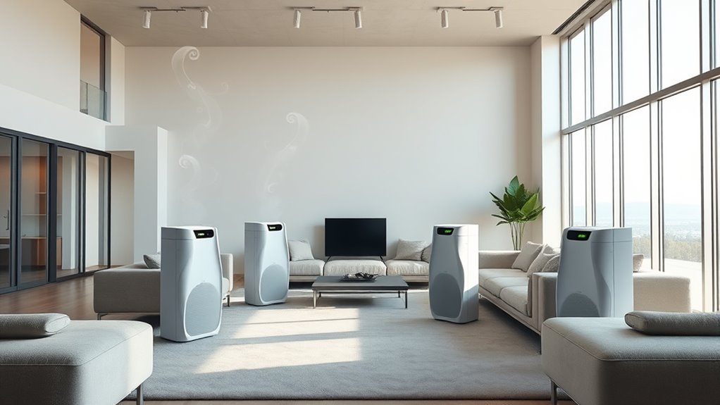 top large space air purifiers