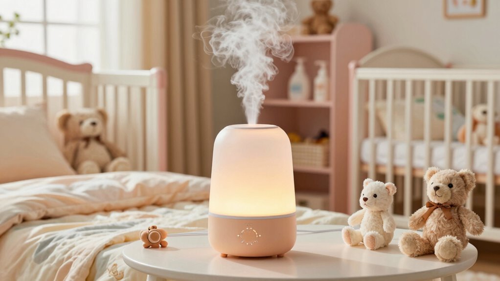 top nursery warm mist humidifiers