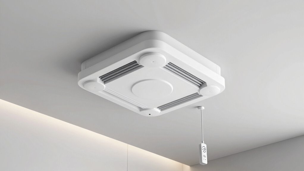 top remote motor exhaust fans