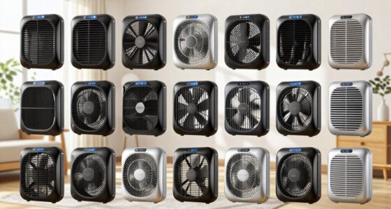 top reversible window fans