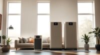 top smoke removing room purifiers