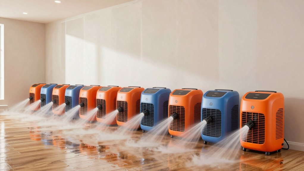 top water drying fans