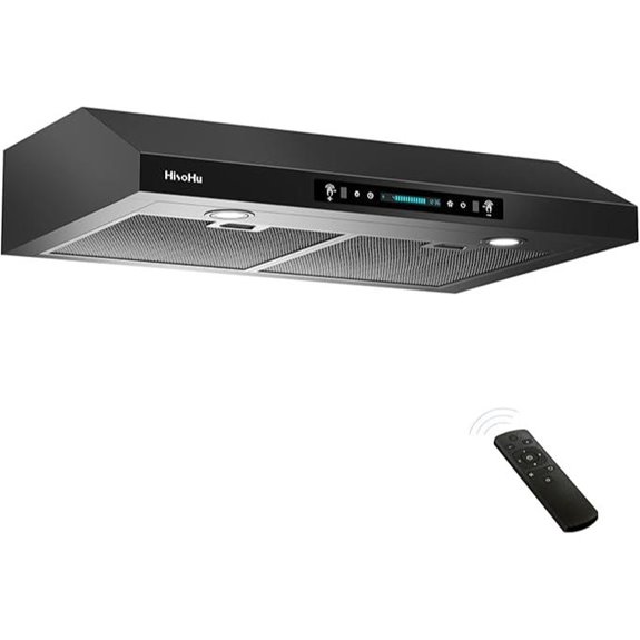 HisoHu 30 Under Cabinet Range Hood with Touch